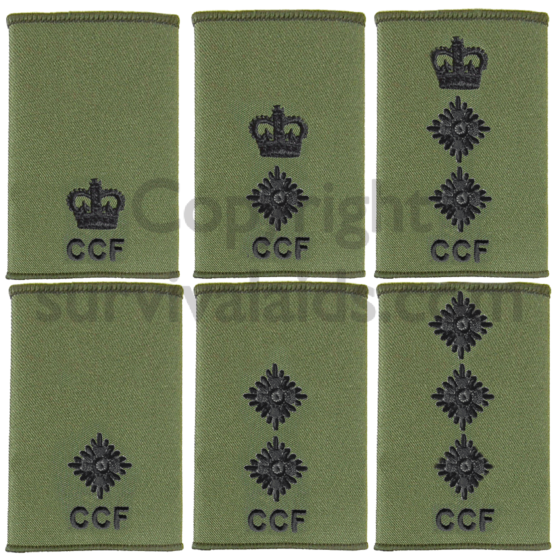 Combined Cadet Force Ccf Rank Slides