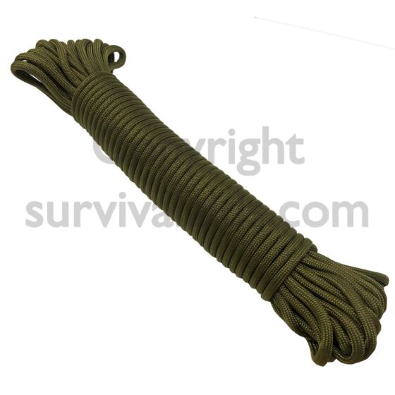 Olive Green Paracord 4mm x 15m