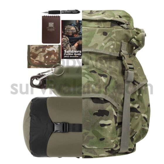 Multi Terrain Daysack 25 Litre Kammo Tactical Survival Aids