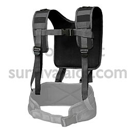 Colonel Mustard - H-HARNESS BATTLE BELT SUSPENDERS - BLACK