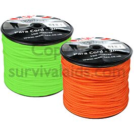 Olive Nylon Paracord Type III Commercial, 550 LB