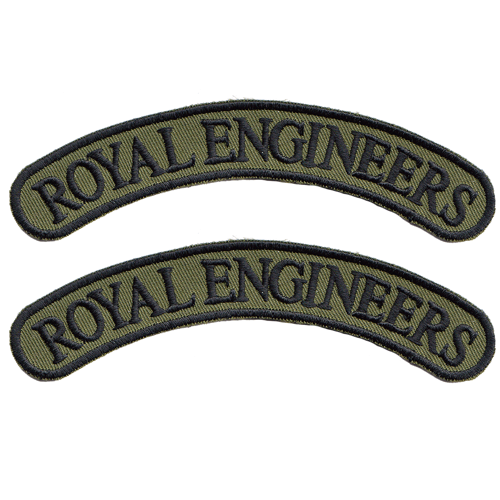 Royal Engineers Embroidered Shoulder...